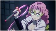 Mitsuri Kanroji in season 3 ep 5 (Image Via Ufotable)